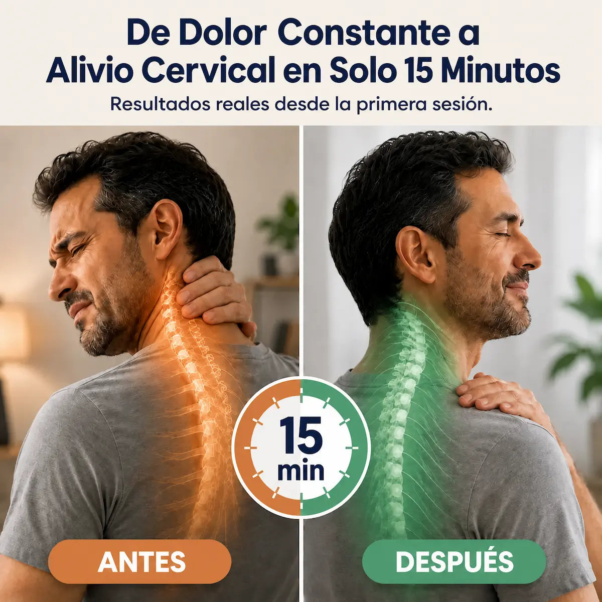 Serenya Pro™ — Masaje, Calor y Estimulación Eléctrica Cervical