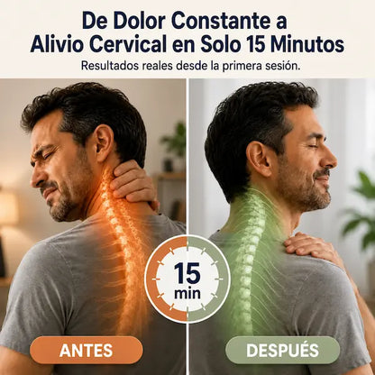 Serenya Pro™ — Masaje, Calor y Estimulación Eléctrica Cervical
