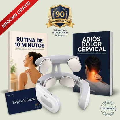 Serenya Pro™ — Masaje, Calor y Estimulación Eléctrica Cervical