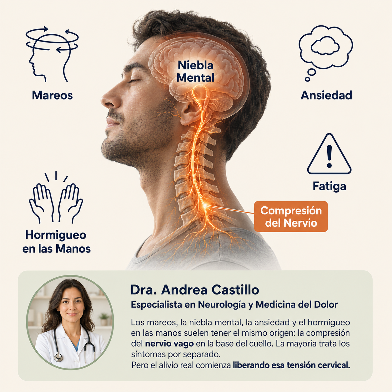 Serenya Pro™ — Triple Terapia para la Descompresión Cervical
