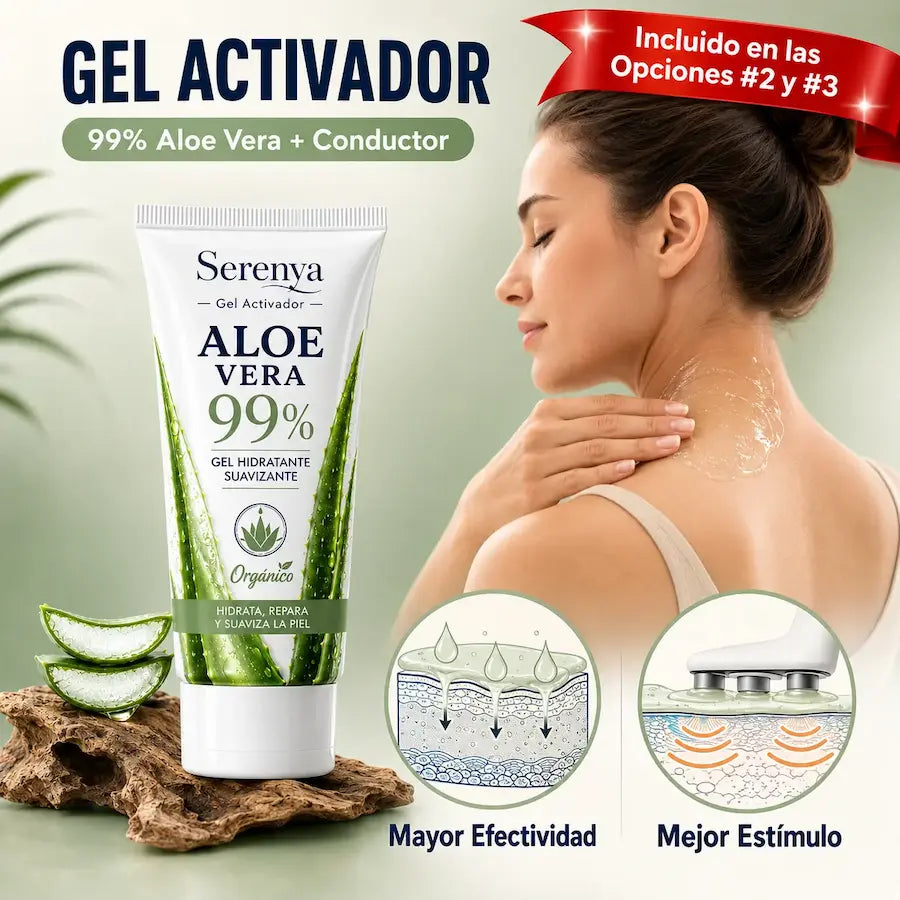 Serenya Pro™ — Masaje, Calor y Estimulación Eléctrica Cervical